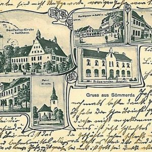 11873 - Ansichtskarten VINTAGE POSTCARD - Deutschland GERMANY - SOMMERDA 1907