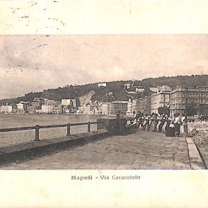 ab7904 -  CARTOLINA  D'EPOCA - Napoli Città  - Via Caracciolo  1914