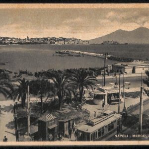 ab7920 -  CARTOLINA  D'EPOCA - Napoli Città  -  Mergellina  1949