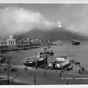 ab7928 -  CARTOLINA  D'EPOCA - Napoli Città  -  Nuova Stazione Marittima 1936