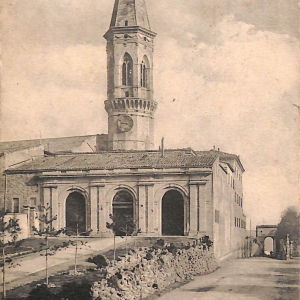 aa9800 - CARTOLINA  D'EPOCA - Perugia Città - Chiesa di S. Pietro  1909