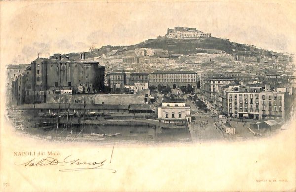 ab7956 - CARTOLINA  D'EPOCA - Napoli Città