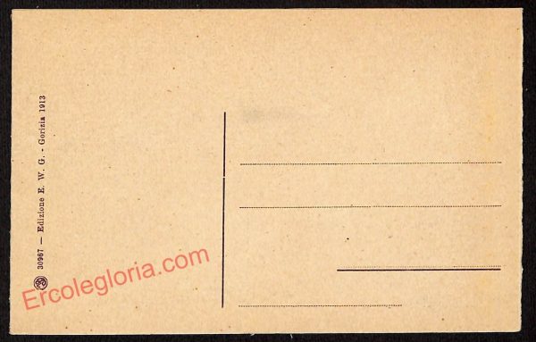 ag1780 - CARTOLINA D'EPOCA DOPPIA - Gorizia Città - Panorama - immagine 2