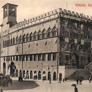 aa9813 - CARTOLINA  D'EPOCA - Perugia Città - Palazzo Comunale