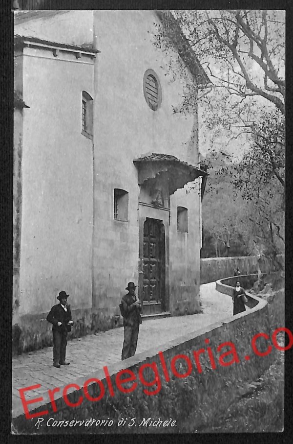ah7875 - CARTOLINA D'EPOCA - Pistoia Città - R. Conservatorio di San Michele