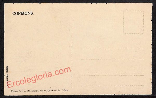 ag1842 - CARTOLINA D'EPOCA - Gorizia Provincia - Cormons - immagine 2