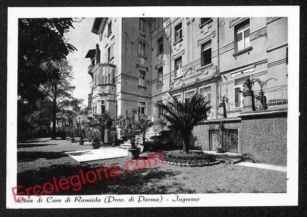 ah5453 - CARTOLINA D'EPOCA - Parma Città - Casa di Cure di Ramiola