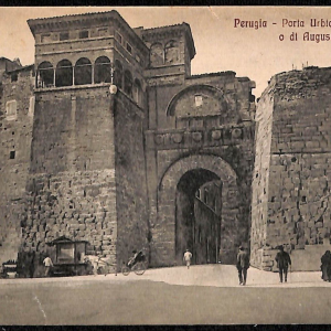 aa9828 - CARTOLINA  D'EPOCA - Perugia Città - Porta Urbica Etrusca