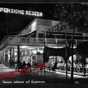 ai0621 - CARTOLINA D'EPOCA - Rimini Città - Pensione Reseda
