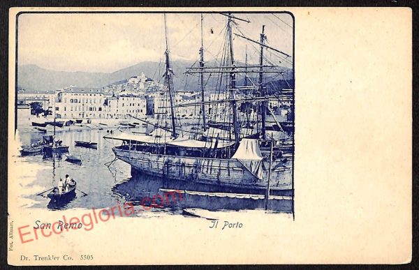 ag4887 - CARTOLINA D'EPOCA - Imperia Provincia - Sanremo