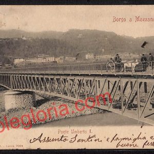 ag6496 - CARTOLINA D'EPOCA - Lucca Provincia - Borgo a Mazzano