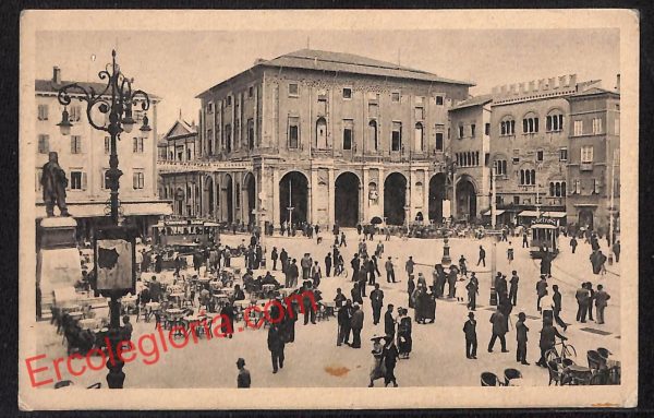 ah5463 - CARTOLINA D'EPOCA - Parma Città - Piazza Garibaldi