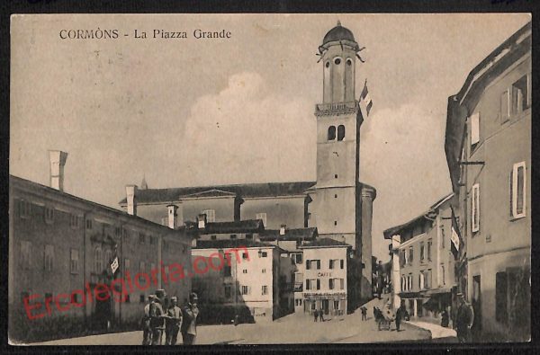 ag1856 - CARTOLINA D'EPOCA - Gorizia Provincia - Cormons