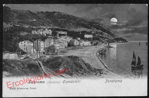 ag4981 - CARTOLINA D'EPOCA - Imperia Provincia - Sanremo