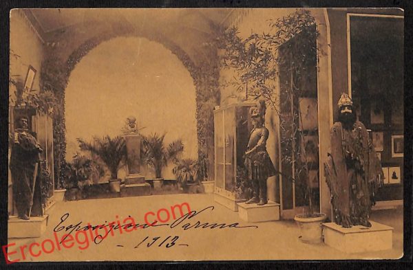 ah5494 - CARTOLINA  D'EPOCA - Parma Città - La Nicchia di Verdi