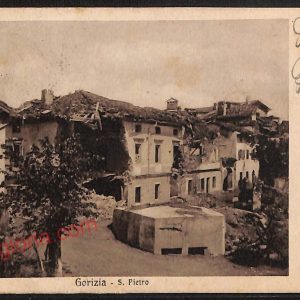 ag1783 - CARTOLINA D'EPOCA - Gorizia Città - S. Pietro