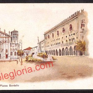 ag7674 - CARTOLINA D'EPOCA - Mantova Città - Piazza Sordello
