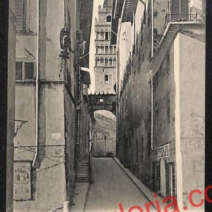ah7943 - CARTOLINA D'EPOCA - Pistoia Città - Via Ripia del Sale