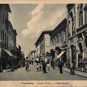ac8059 - CARTOLINA D'EPOCA - Livorno Provincia - Piombino  1949