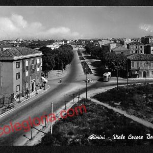 ai0626 - CARTOLINA D'EPOCA - Rimini Città - Viale Cesare Battisti