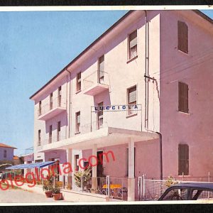 ai0632 - CARTOLINA D'EPOCA - Rimini Città - Pensione Lucciola