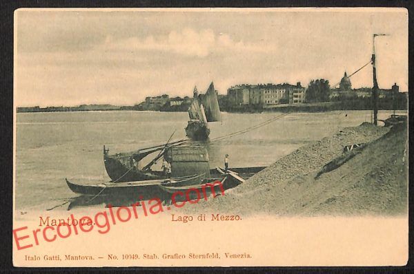 ag7689 - CARTOLINA D'EPOCA - Mantova Città - Lago di Mezzo