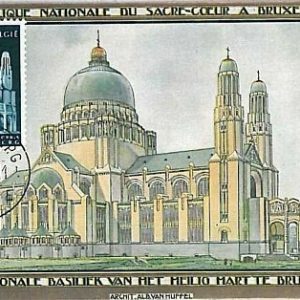 10489 - BELGIUM - POSTAL HISTORY - MAXIMUM CARD : Architecture 1952