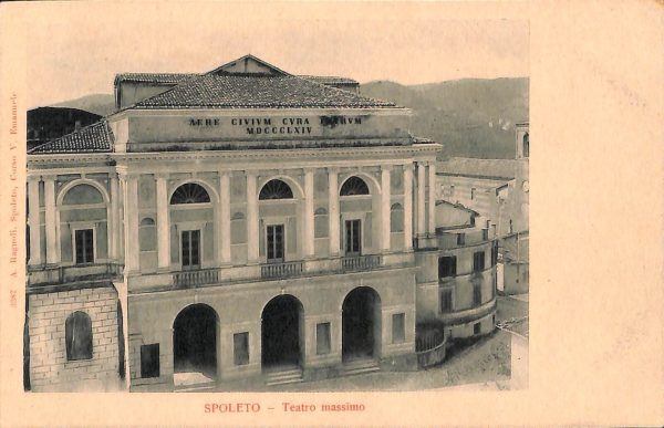 ac3006 - CARTOLINA  D'EPOCA - Perugia Provincia - SPOLETO