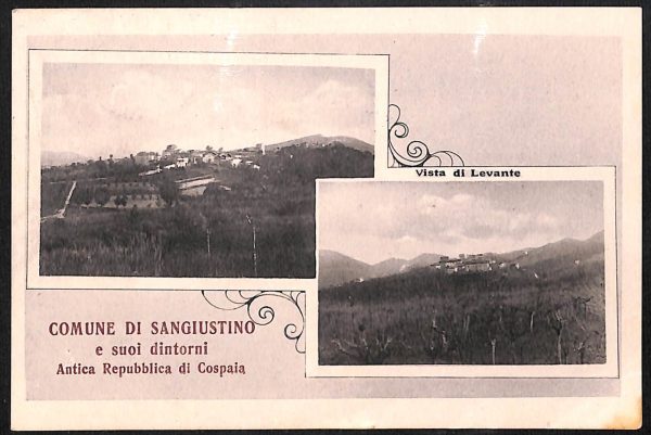 ac3018 - CARTOLINA  D'EPOCA - Perugia Provincia - SANGIUSTINO