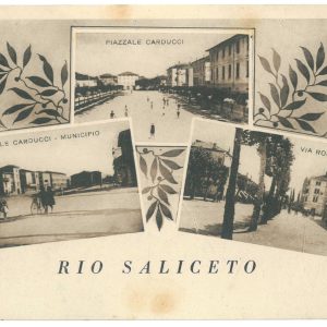 ah9883 - CARTOLINA D'EPOCA - Reggio Emilia Provincia - Rio Saliceto