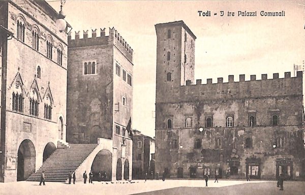 ac3025 - CARTOLINA  D'EPOCA - Perugia Provincia - TODI