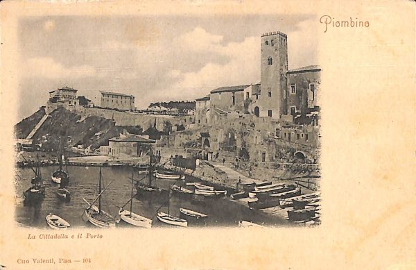 ac8094 - CARTOLINA D'EPOCA - Livorno Provincia - Piombino