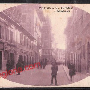 ah7961 - CARTOLINA D'EPOCA - Pistoia Città - Via Curtatone