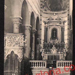 ah7964 - CARTOLINA D'EPOCA - Pistoia Città - Chiesa di San Andrea