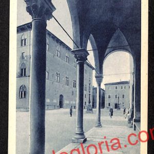 ah7965 - CARTOLINA D'EPOCA - Pistoia Città - Portici della Cattedrale