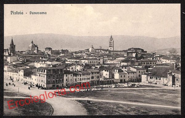 ah7967 - CARTOLINA D'EPOCA - Pistoia Città - Panorama