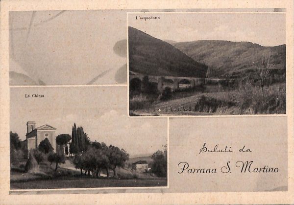 ac8111 - CARTOLINA D'EPOCA - Livorno Provincia - Parrana S. Martino