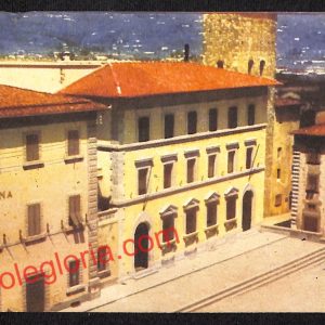 ah7974 - CARTOLINA D'EPOCA - Pistoia Città - Palazzi del Monte dei Paschi