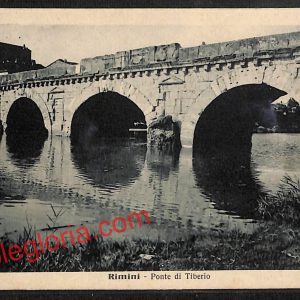 ai0635 - CARTOLINA D'EPOCA - Rimini Città -Ponte di Tiberio
