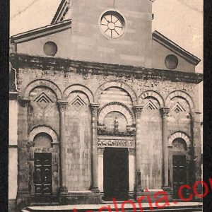 ah7976 - CARTOLINA D'EPOCA - Pistoia Città - Chiesa di San Andrea