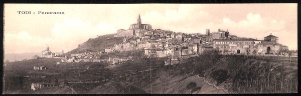 ac3043 - CARTOLINA  D'EPOCA - Perugia Provincia - TODI