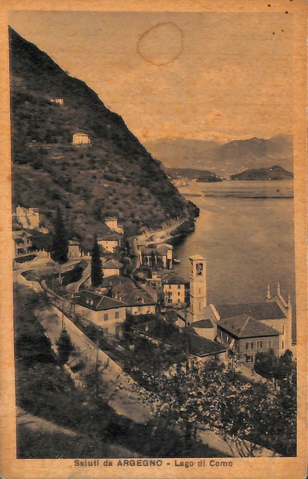 ab6109 - CARTOLINA  D'EPOCA - Como Provincia : ARGEGNO