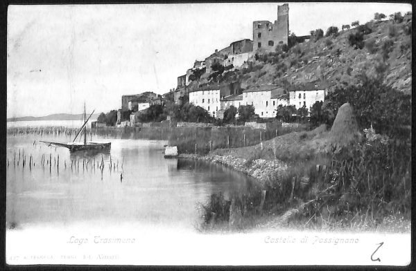 ac3060 - CARTOLINA  D'EPOCA - Perugia Provincia - TRASIMENO