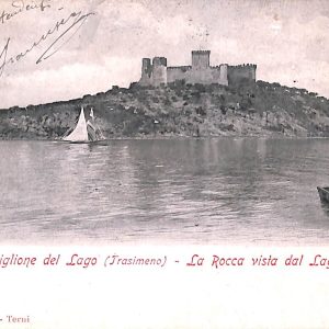 ac3061 - CARTOLINA  D'EPOCA - Perugia Provincia - TRASIMENO  1902