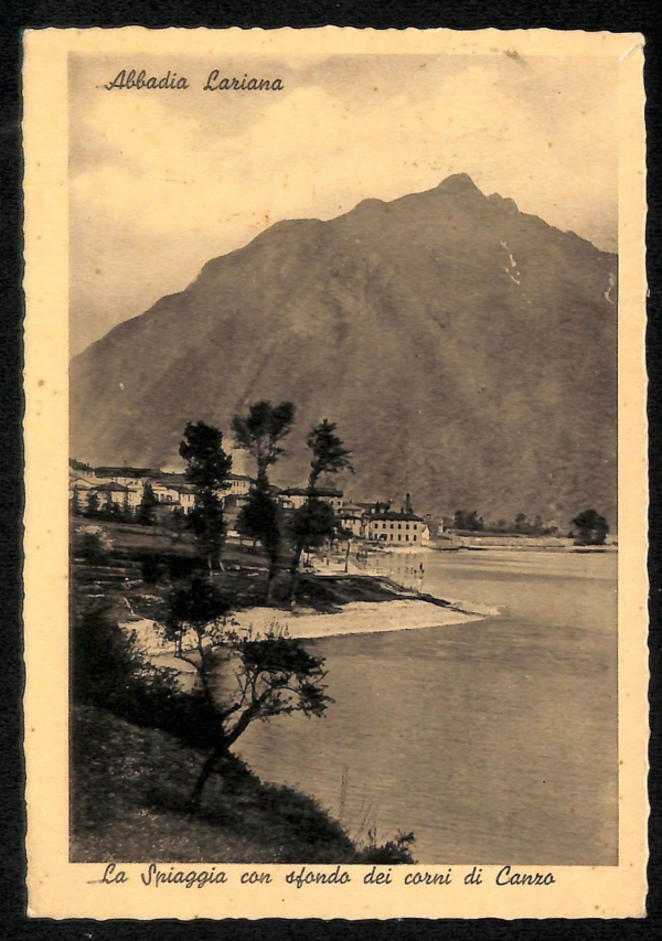 ab6117 - CARTOLINA  D'EPOCA - Como Provincia : ABBADIA LARIANA