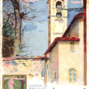 ab6132 - CARTOLINA  D'EPOCA - Como Provincia : BRUNATE