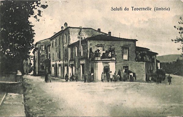 ac3072 - CARTOLINA  D'EPOCA - Perugia Provincia - TAVERNELLE  1913