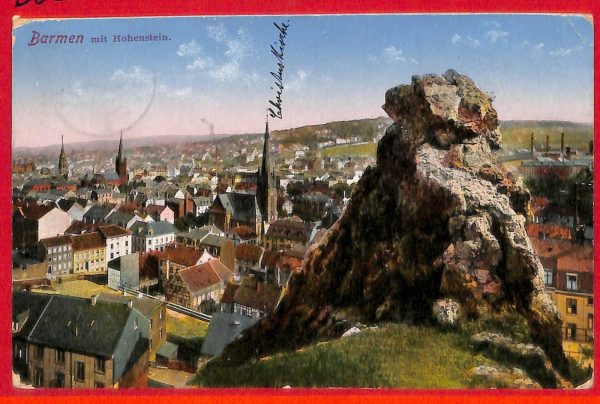 aa7134 -  Ansichtskarten VINTAGE POSTCARD: Deutschland GERMANY -  BARMEN 1913