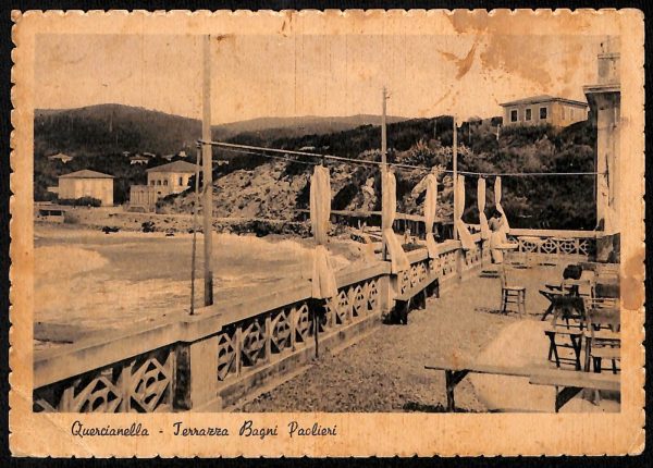 ac8165 - CARTOLINA D'EPOCA - Livorno Provincia - Quercianella