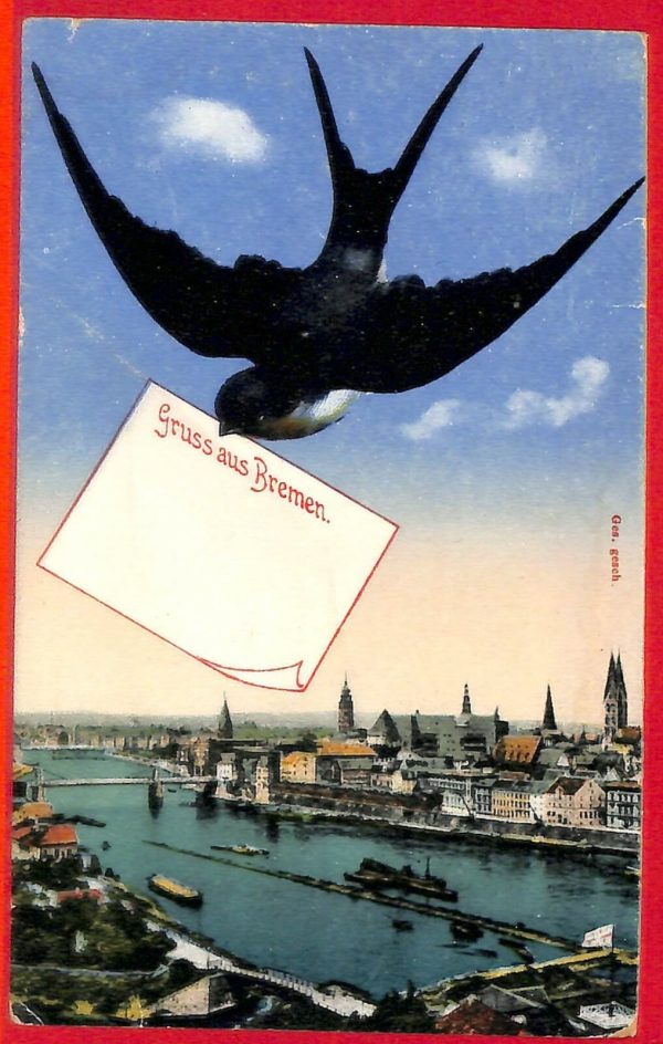 aa7136 - Ansichtskarten VINTAGE POSTCARD: Deutschland GERMANY - BREMEN Gruss Aus